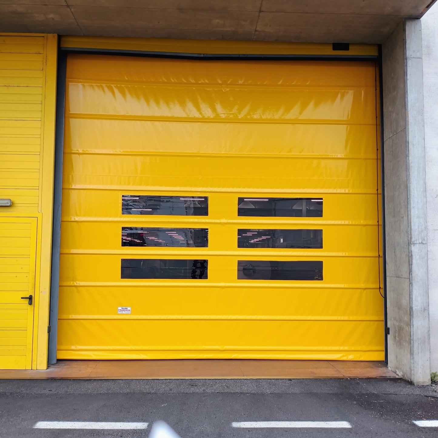 porta a rapido avvolgimento
