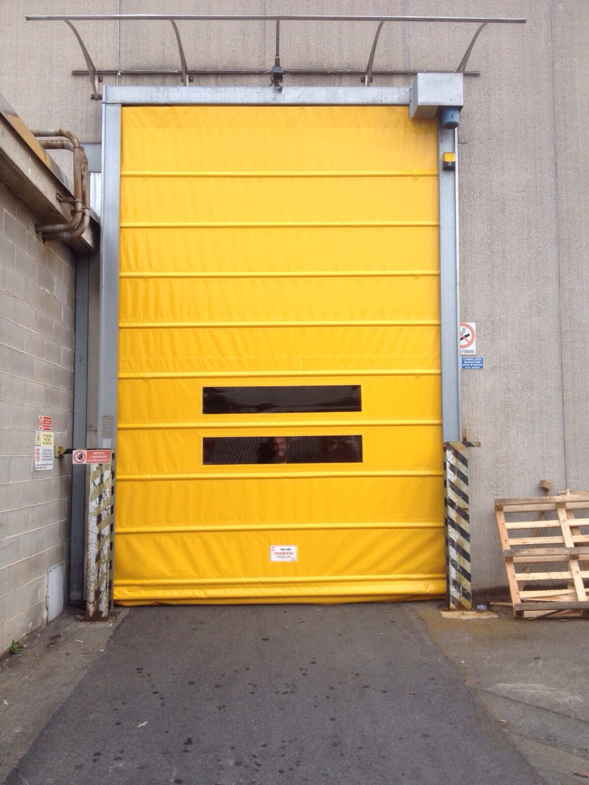 porta avvolgibile industriale