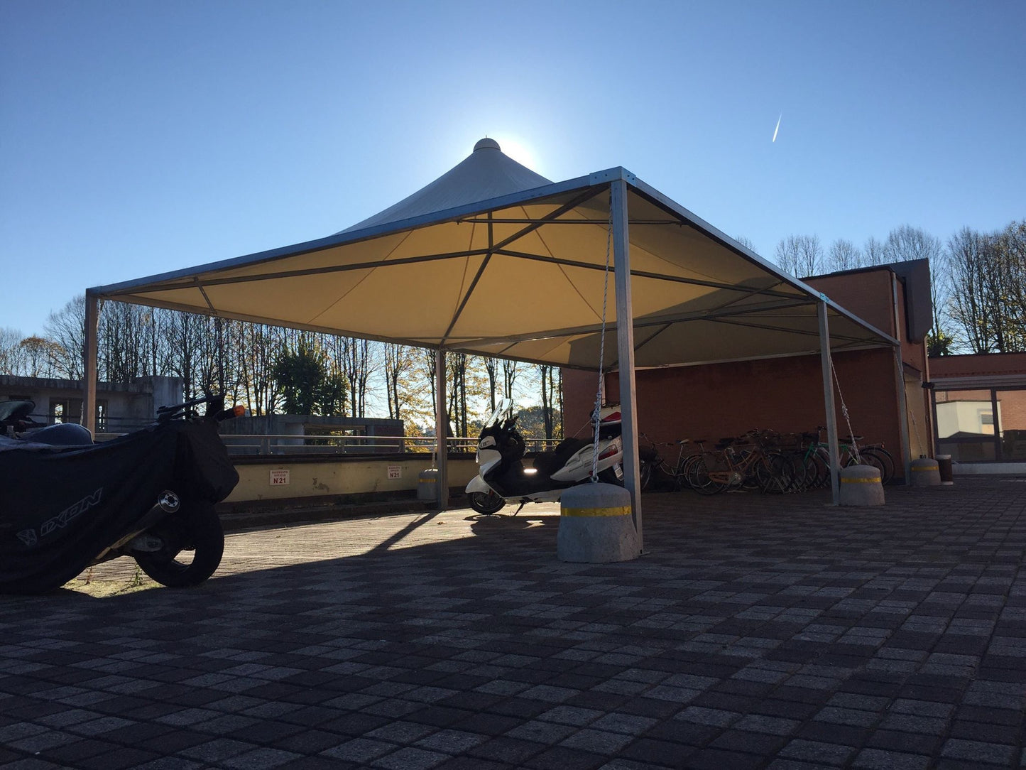 gazebo professionale resistente