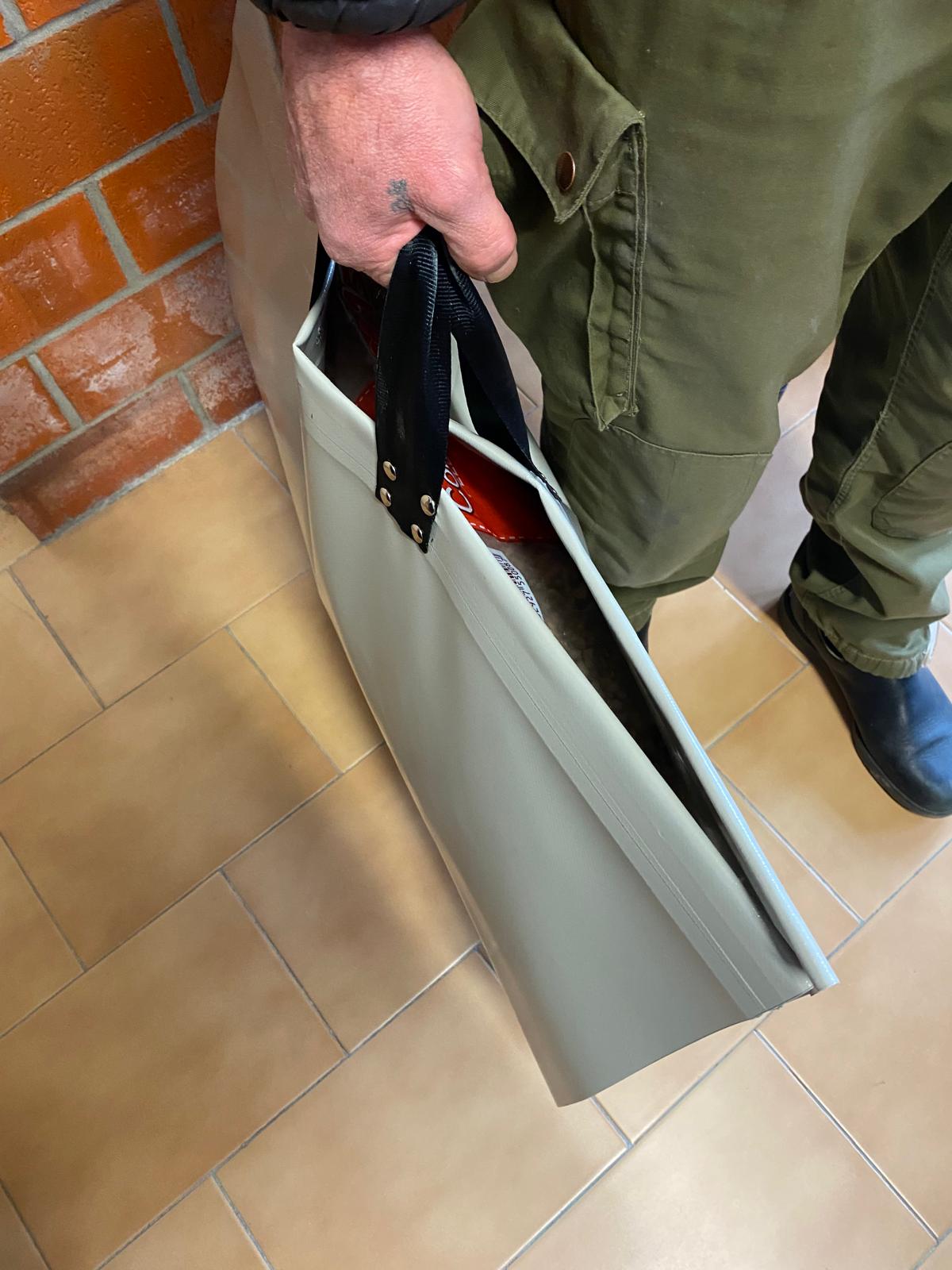 sacco per trasporto pellet pvc impermeabile contenitore per portare pellet scale